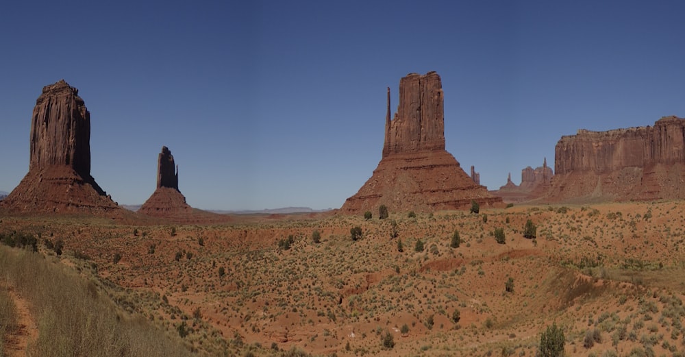 brown landmark during daytime