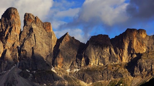 brown mountain during daytime in Villnöß Italy