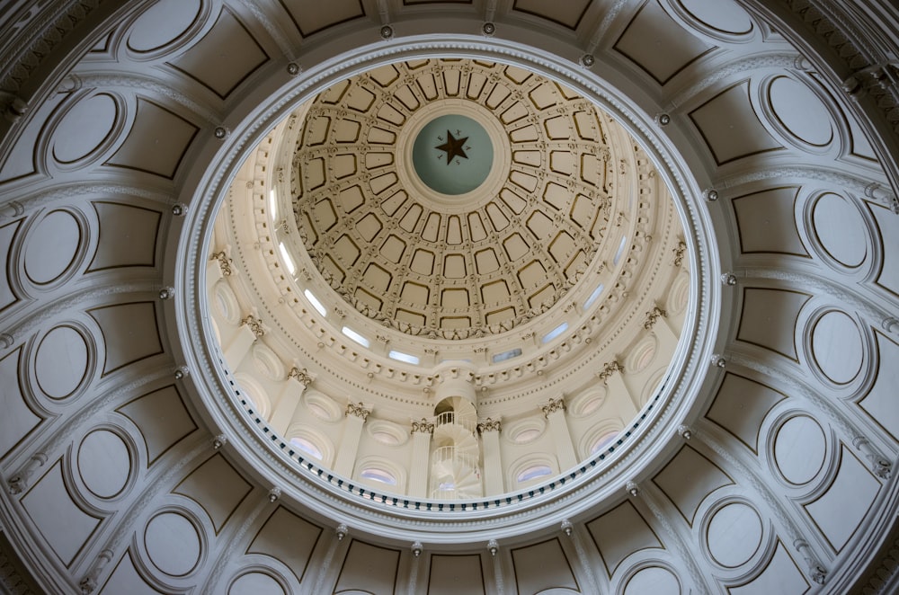 ceiling of cathedral