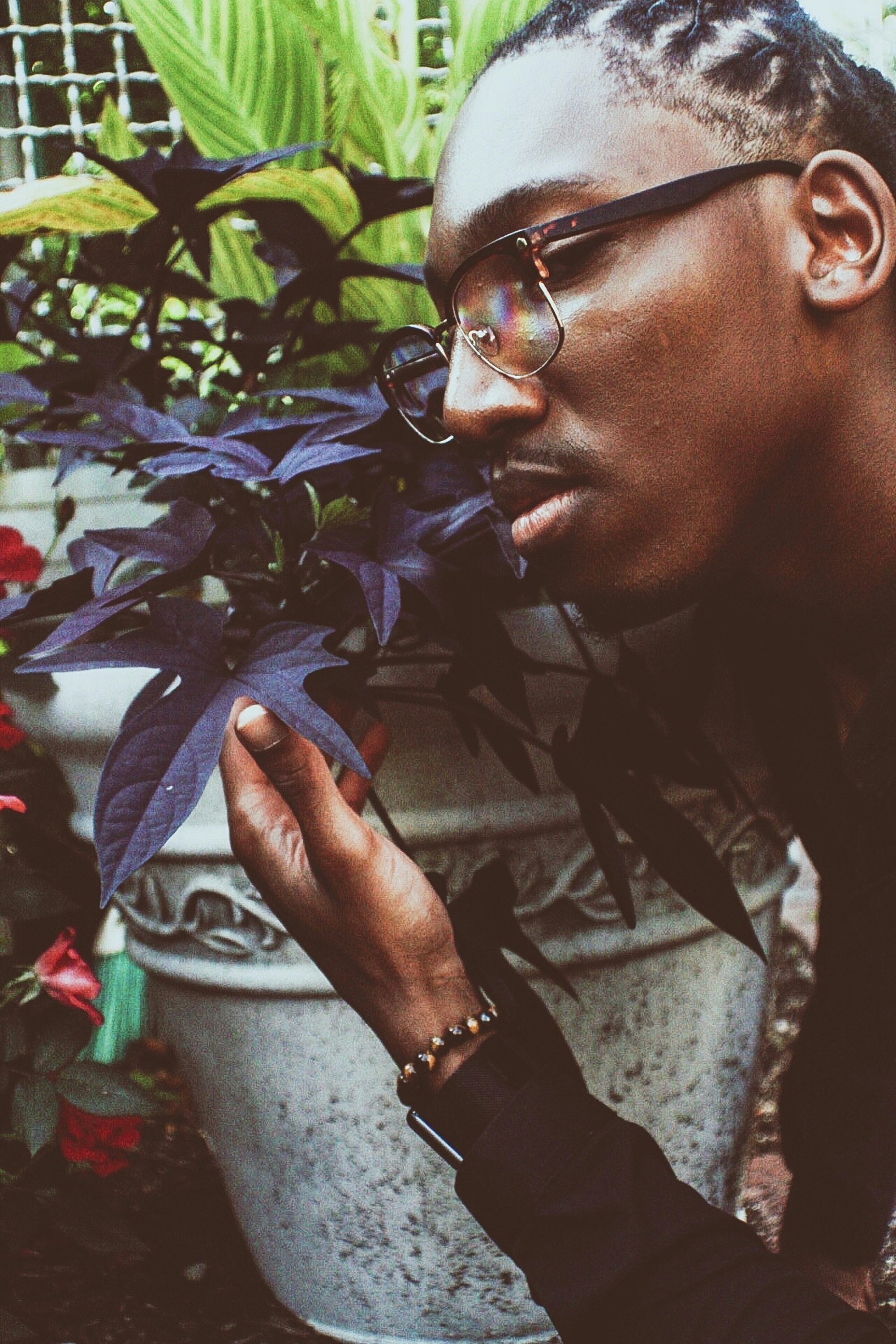 Planta de retenção de homem