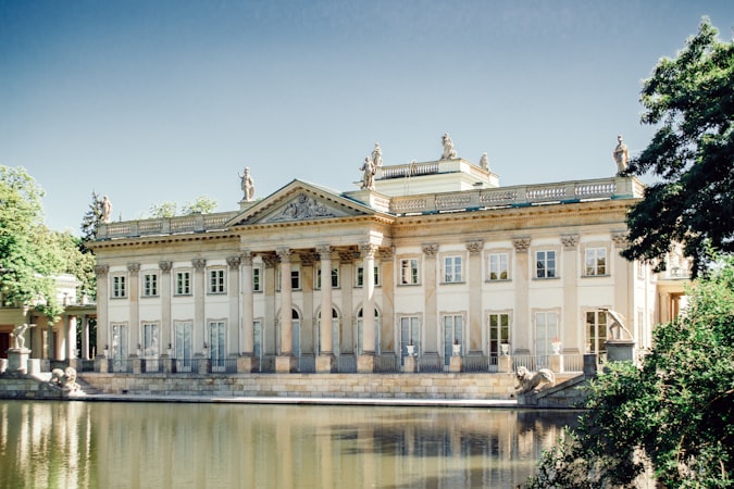 Łazienki park és palota