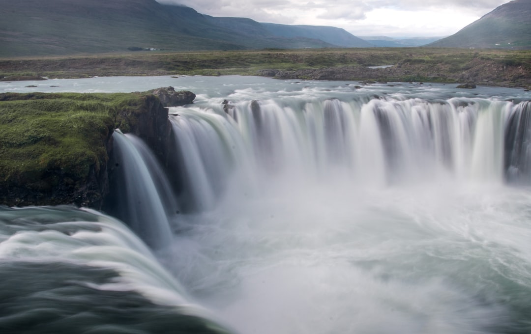 waterfall in river