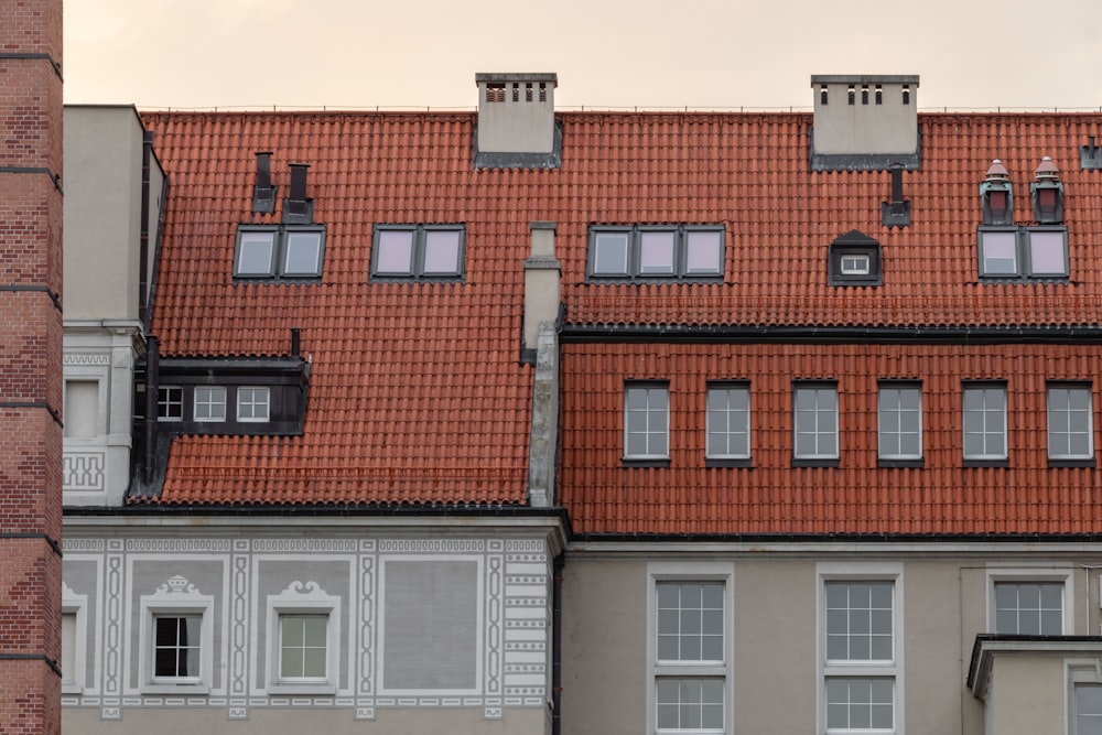 birds eye view brown and gray concrete building