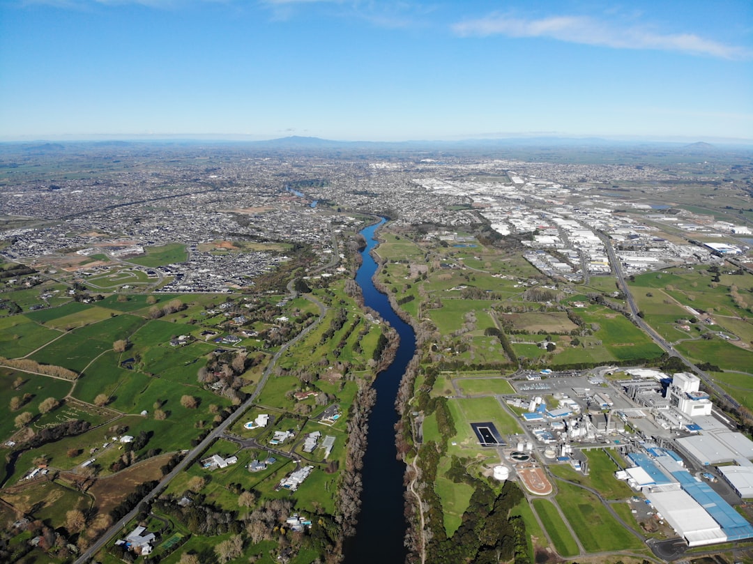 Waterway photo spot Horotiu section of Waikato River Trail Waikato River