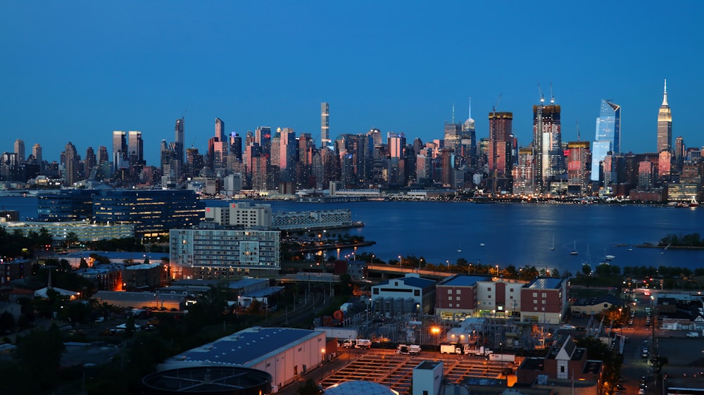 fotografia dello skyline della città