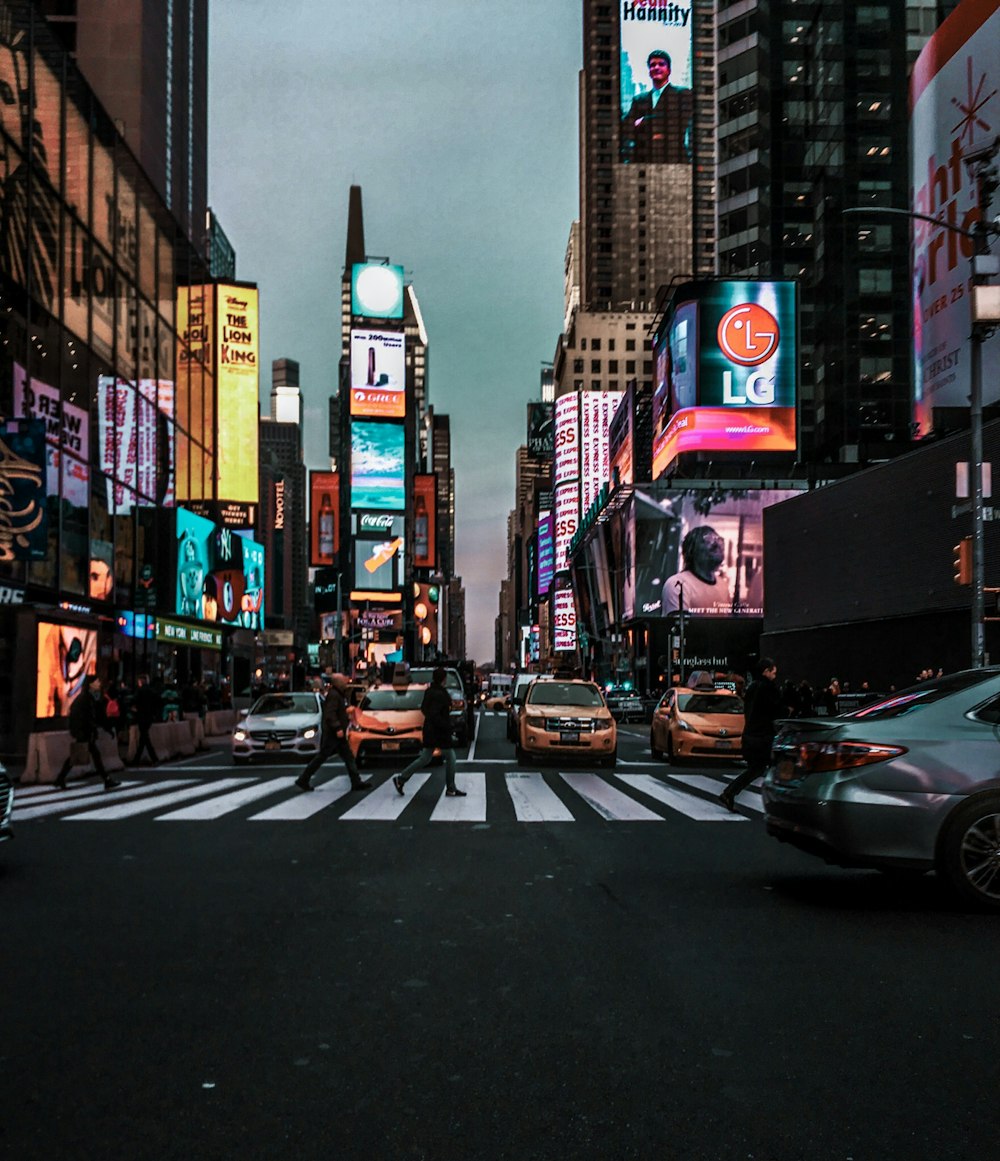 people walking on pedestrian lane