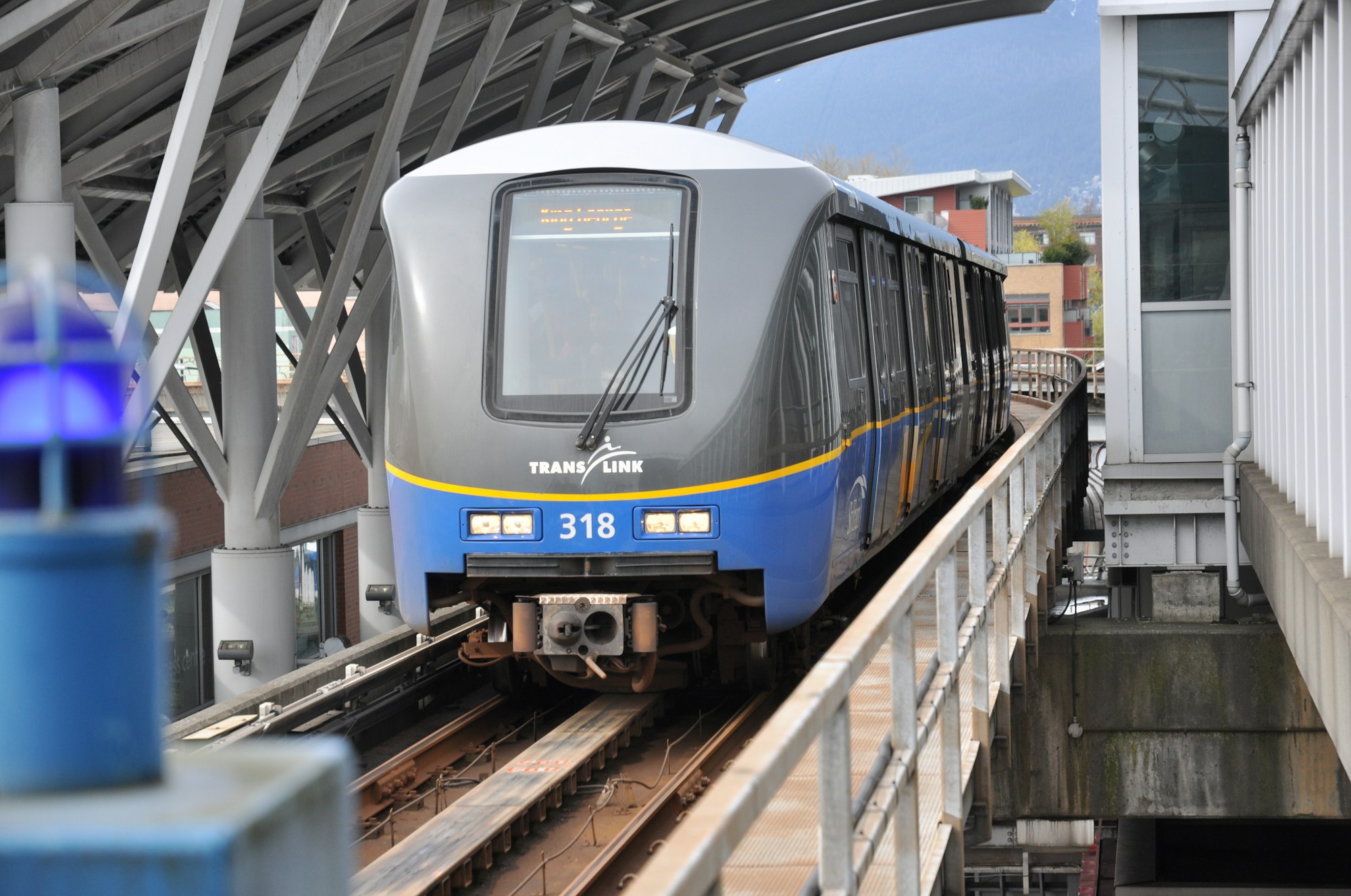 skytrain in motion