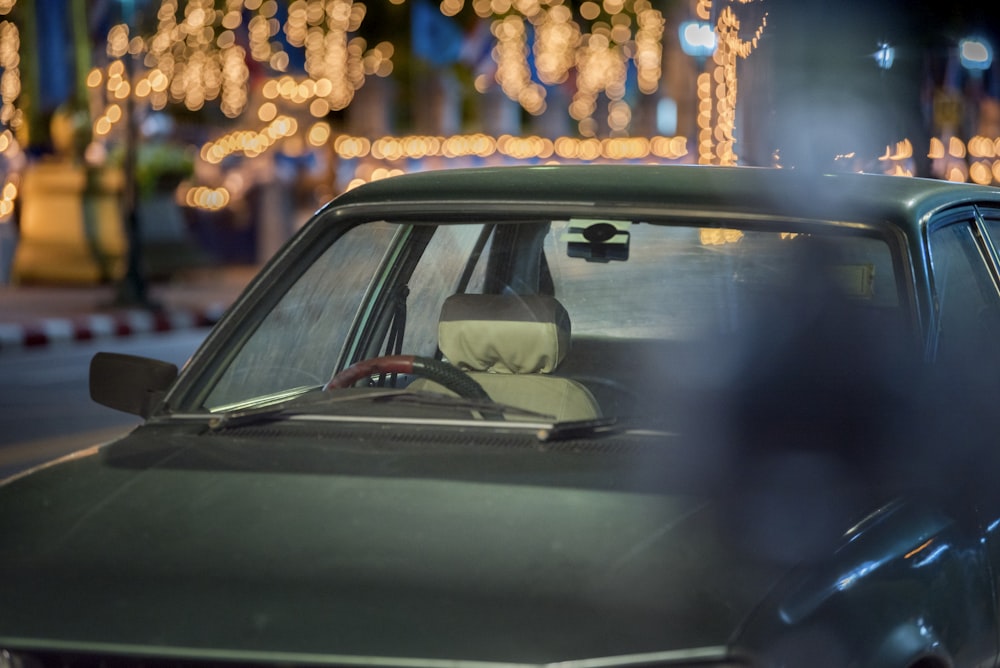 empty car on road