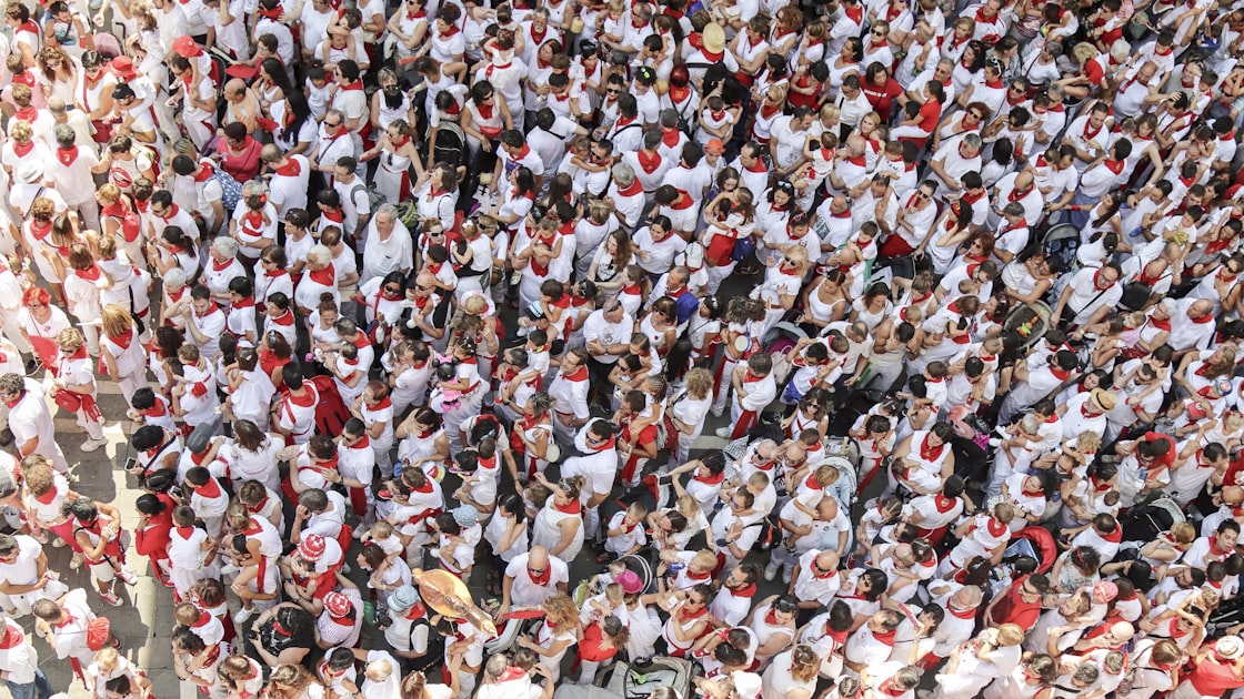 San Fermín festival in Pamplona Spain