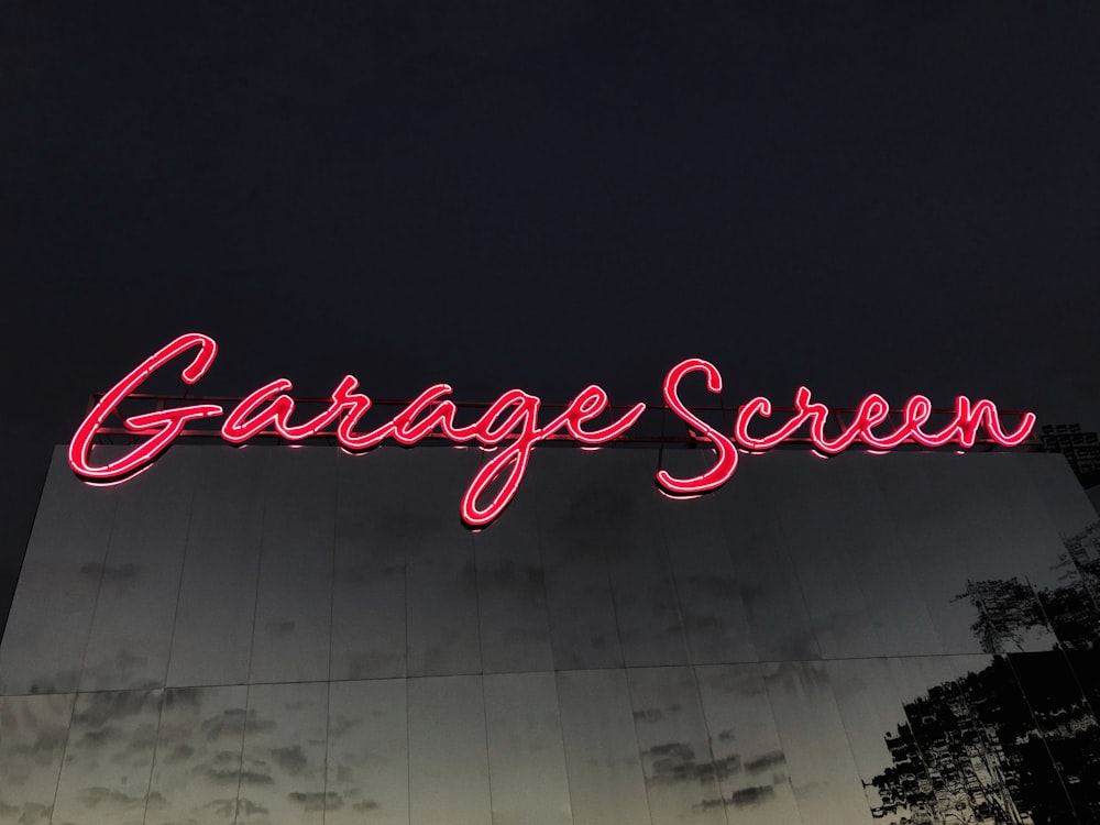 Garage Screen LED signboard