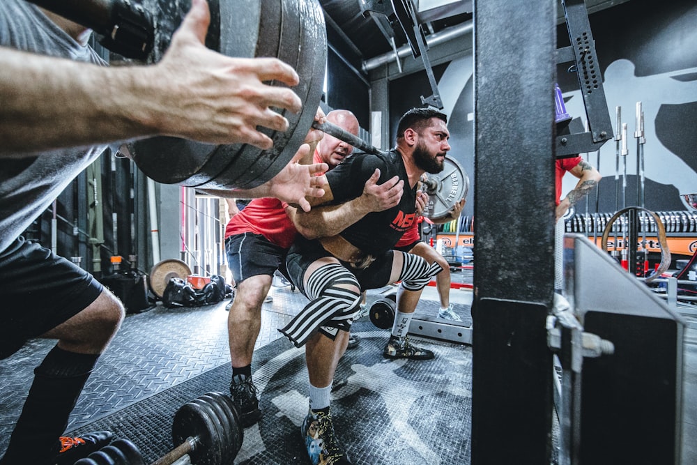 homme faisant de l’exercice