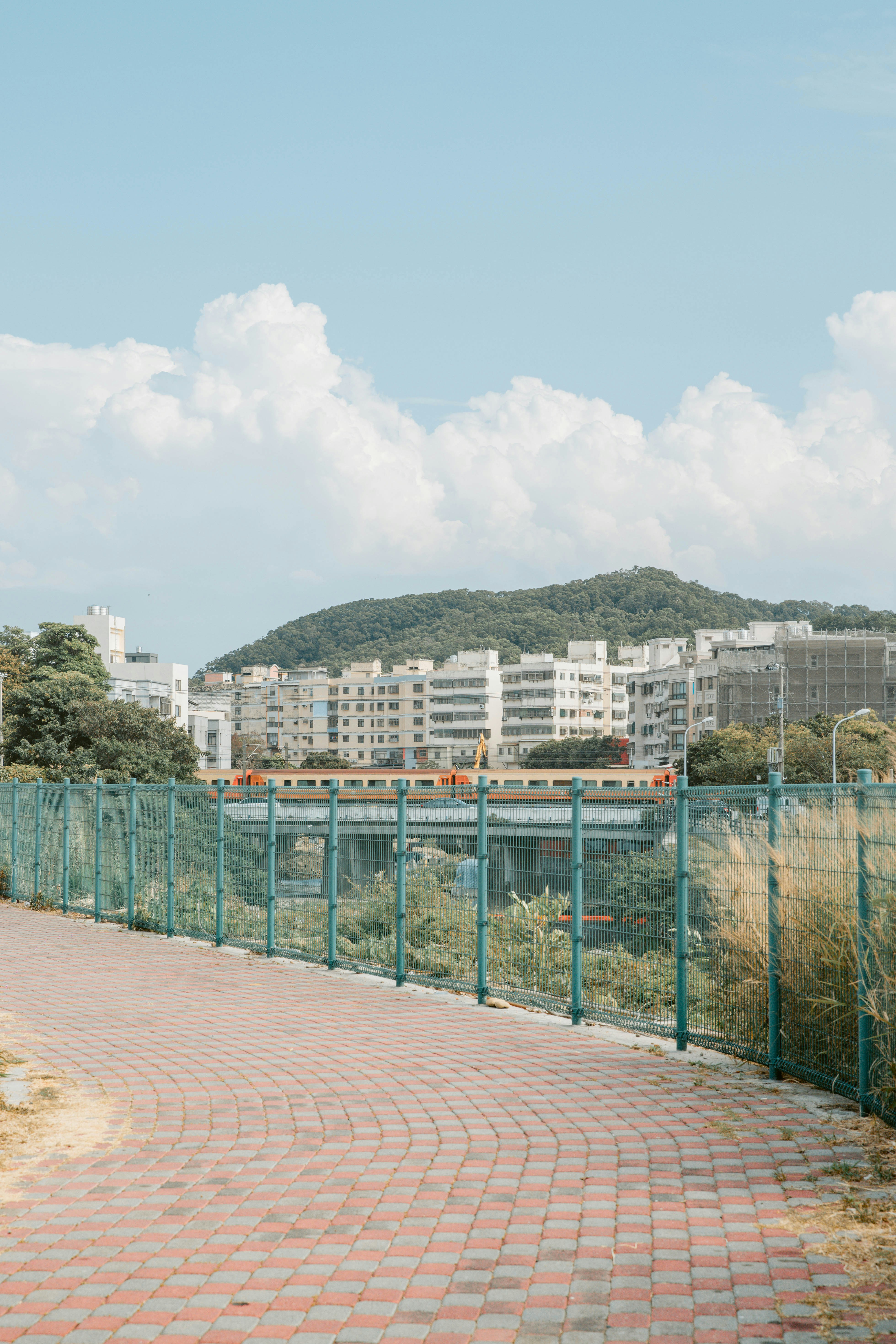 aerial view of building