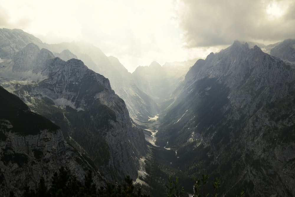 pico de la montaña