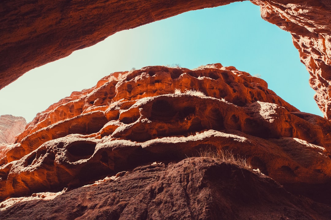 photo of Zhangye Natural arch near Zhangye Danxia National Geological Park