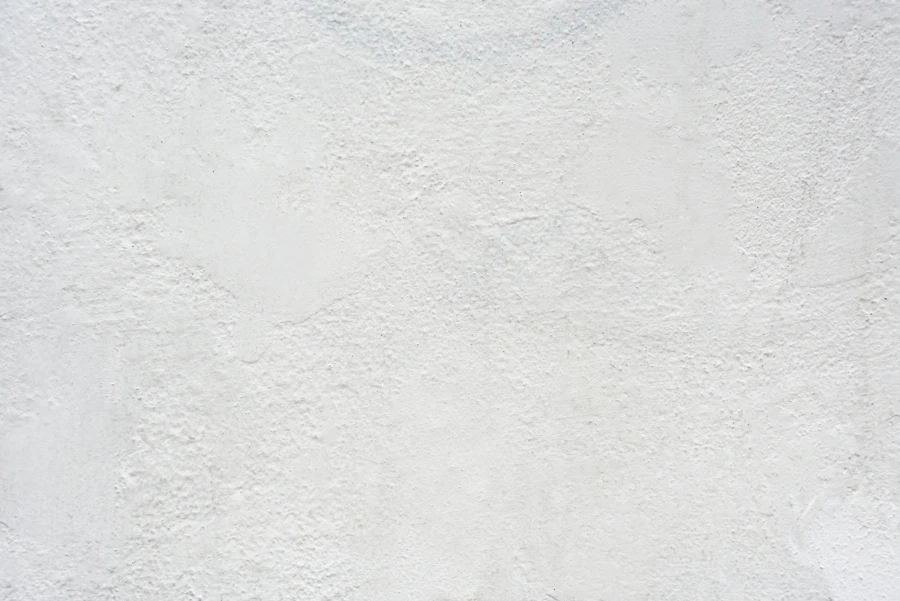 Close-up of a hand-trowelled textured plaster wall