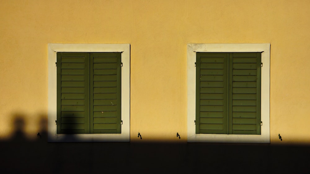 wall with two windows