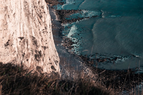 seashore near mountains in White Cliffs of Dover United Kingdom