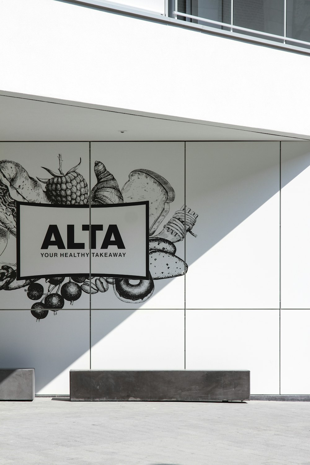 Alta wall sign