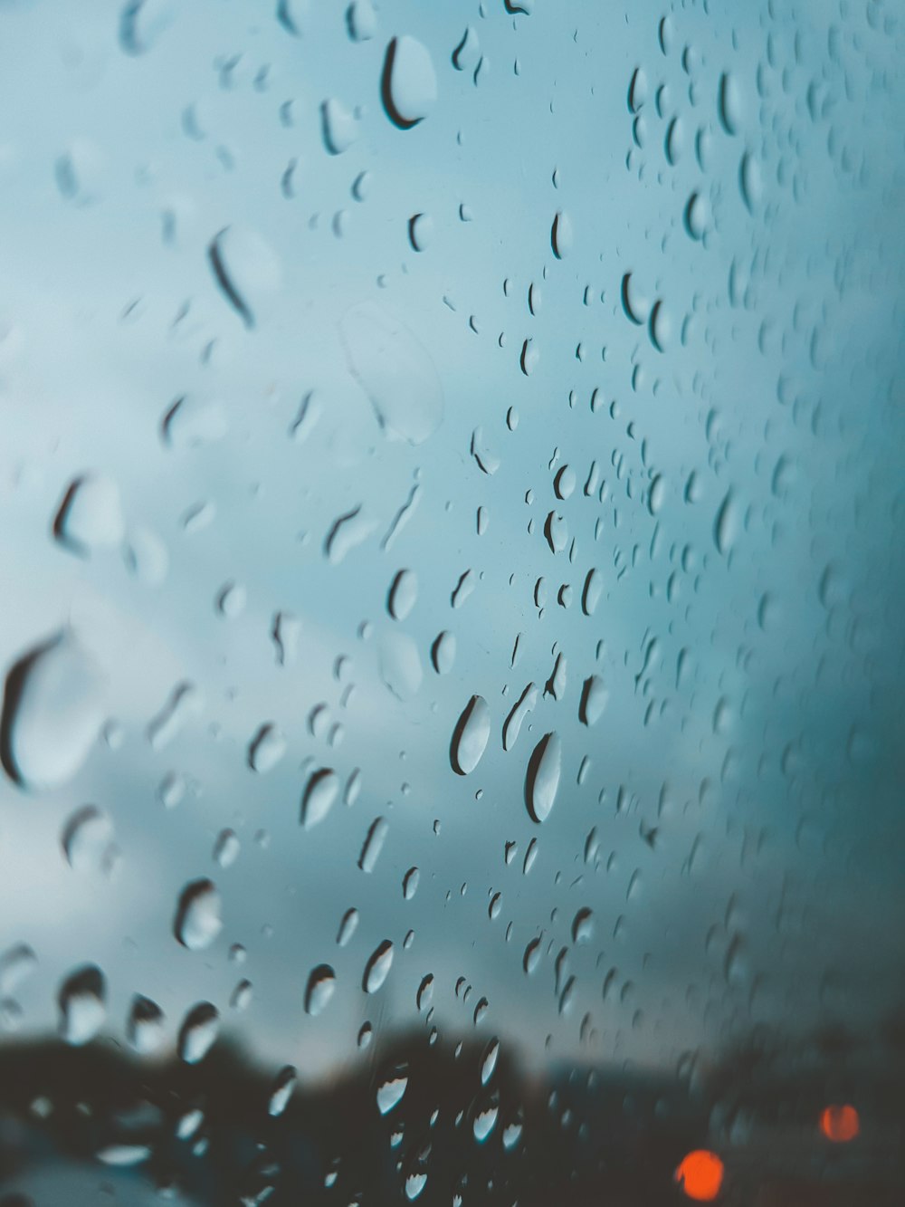 water drop on window