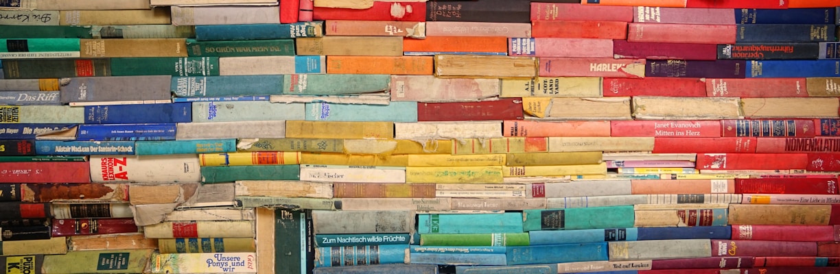 assorted-color filling book lot