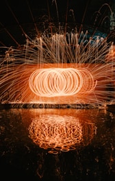 steel wool photography
