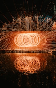 steel wool photography