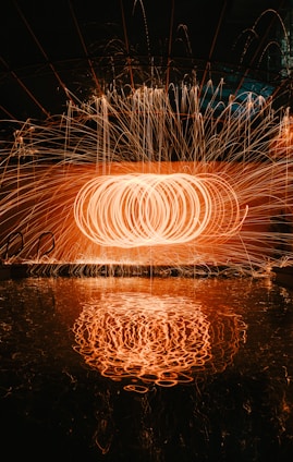 steel wool photography