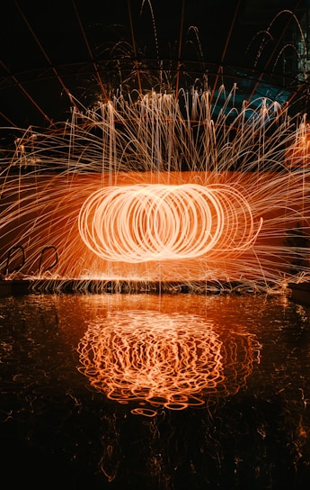 steel wool photography