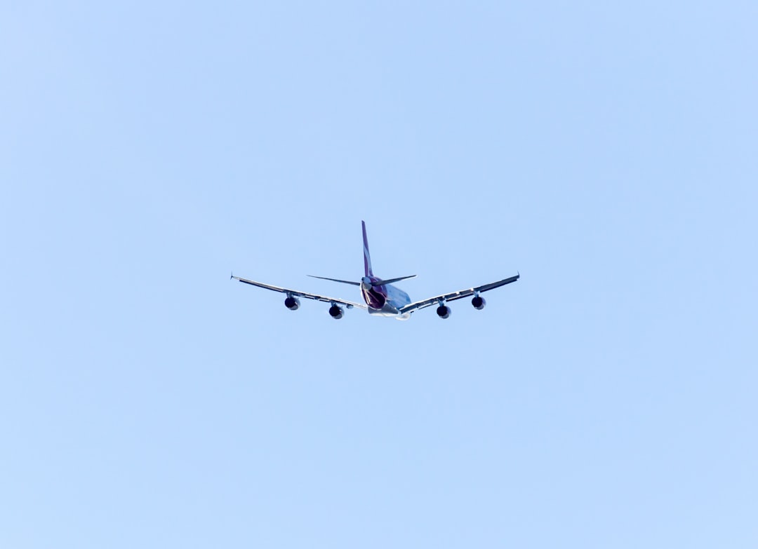 airliner flying in the sky