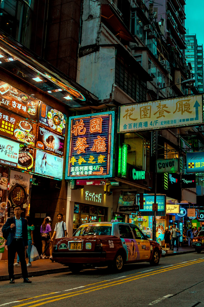 Hong Kong Mongkok night