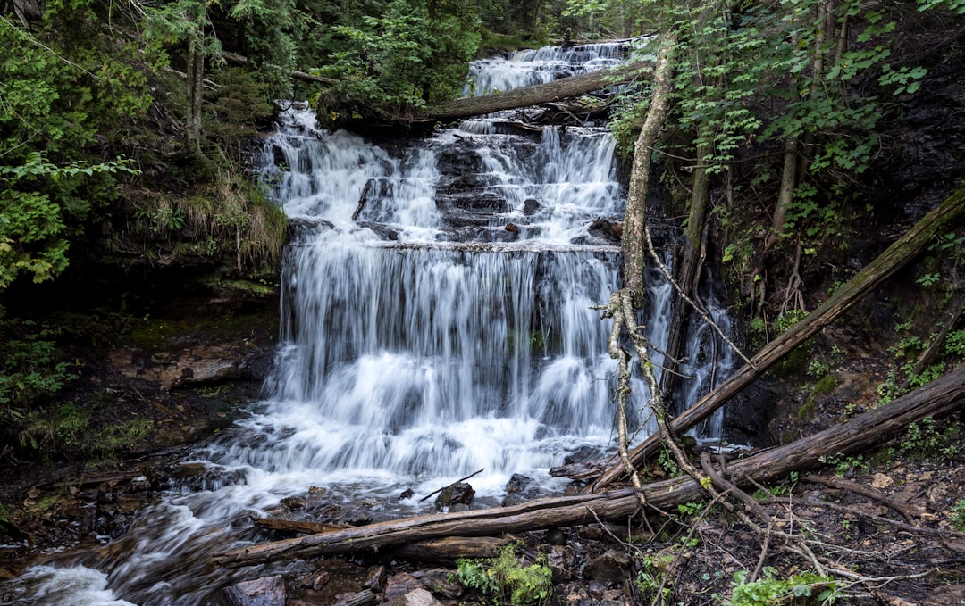 Drove around for hours looking for waterfalls and found this gem. If you use this photo, please consider crediting https://www.goodfreephotos.com , not required, but appreciated.
