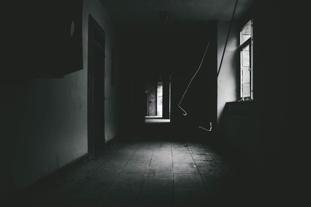 empty hallway of house