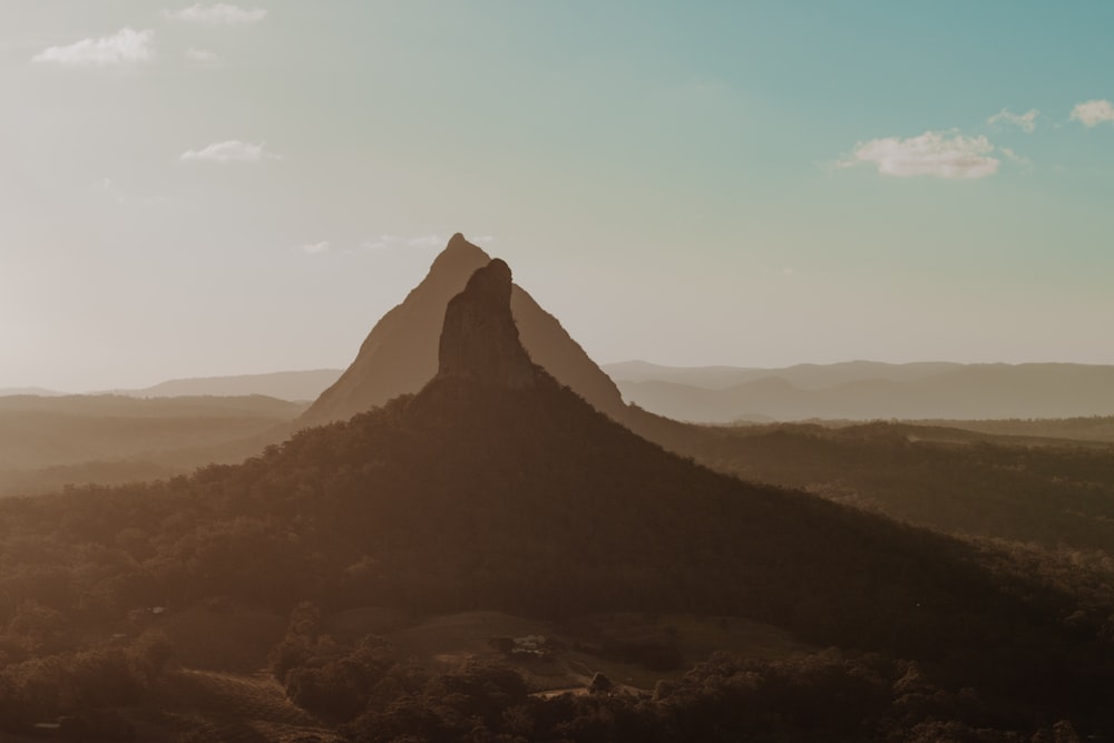 landscape photo of mountain