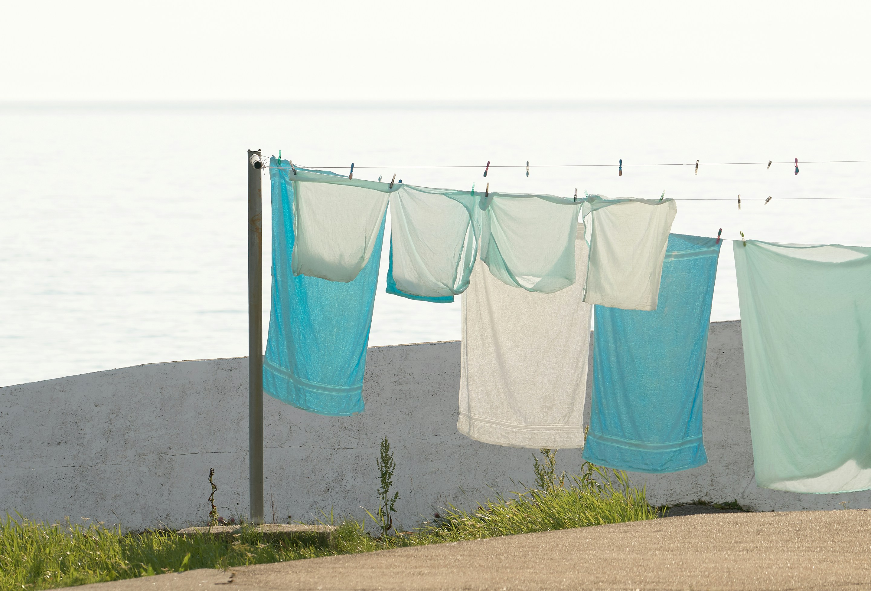 Drying in open air