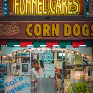 Funnel Cakes LED signage
