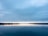 wide lake over sunset view