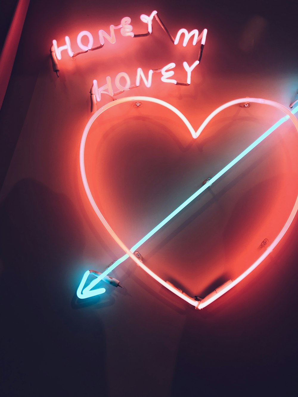 heart LED signage