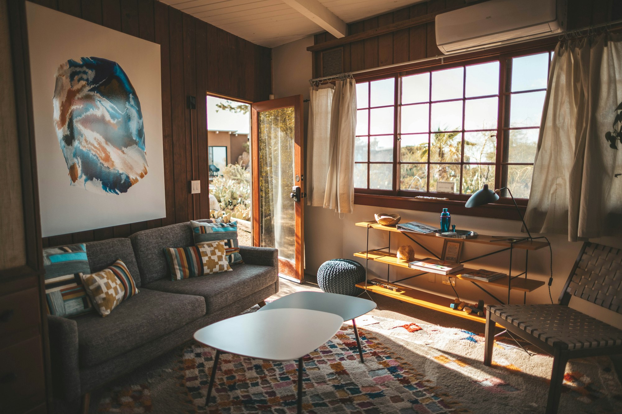 The interior of the “casita” of the Rockbound Oasis Retreat, a rental property getaway in Joshua Tree.

If you find my photos useful, please consider subscribing to me on YouTube for the occasional photography tutorial and much more - https://bit.ly/3smVlKp 