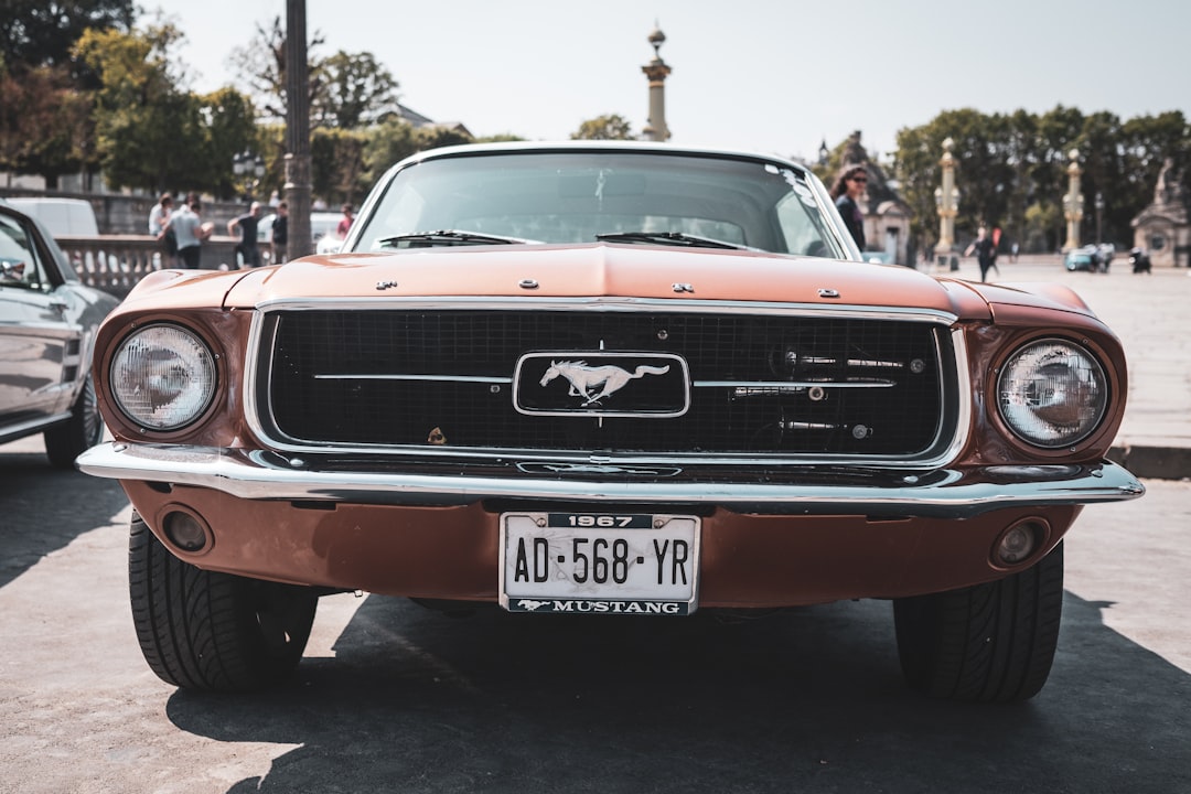 tilt shift photography of Ford Mustang, My favorite car ever…