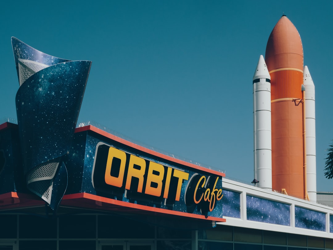 Orbit cafe signage, Orbit Cafe