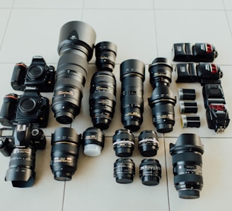 camera lens lot