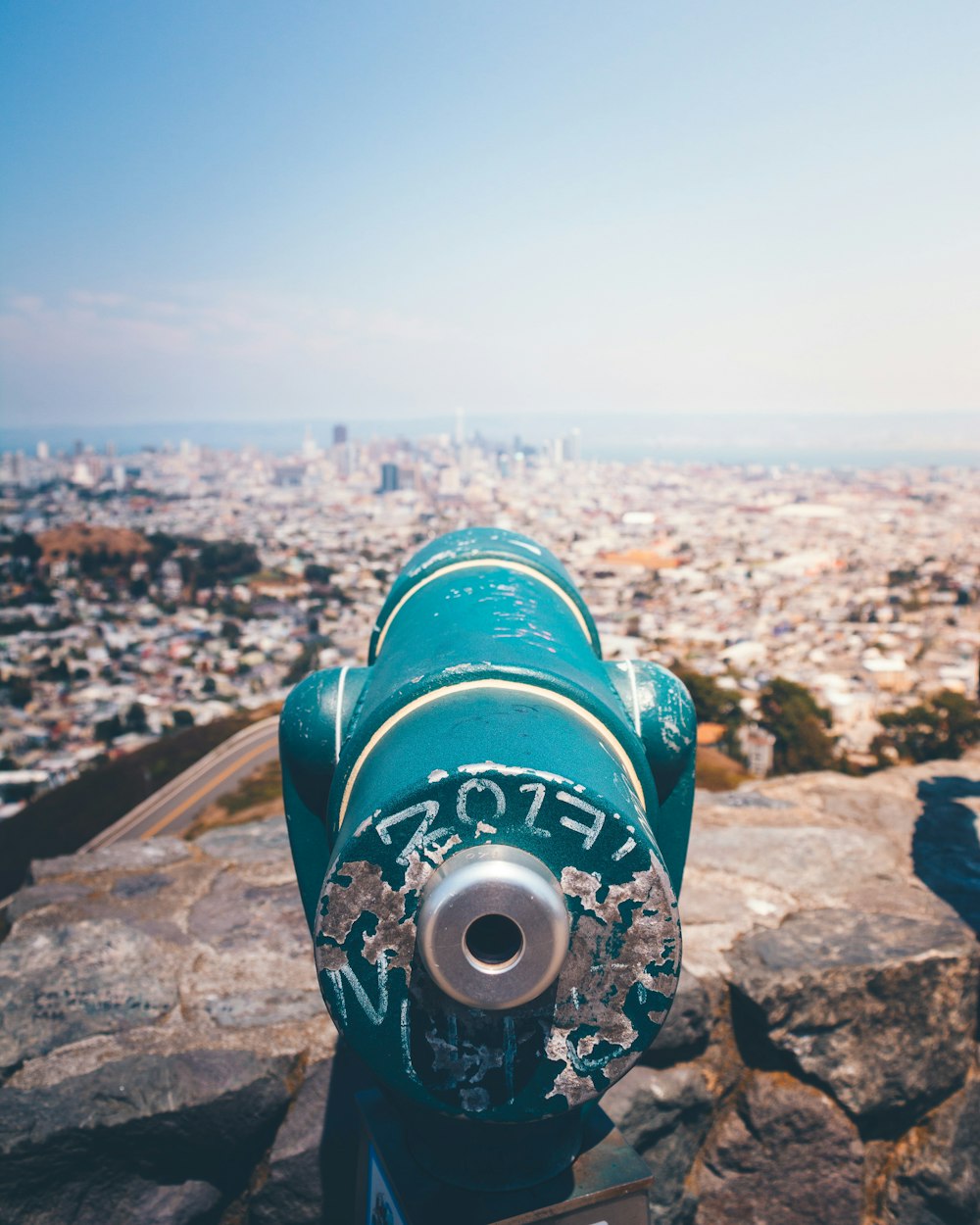 elevated view of cityscape