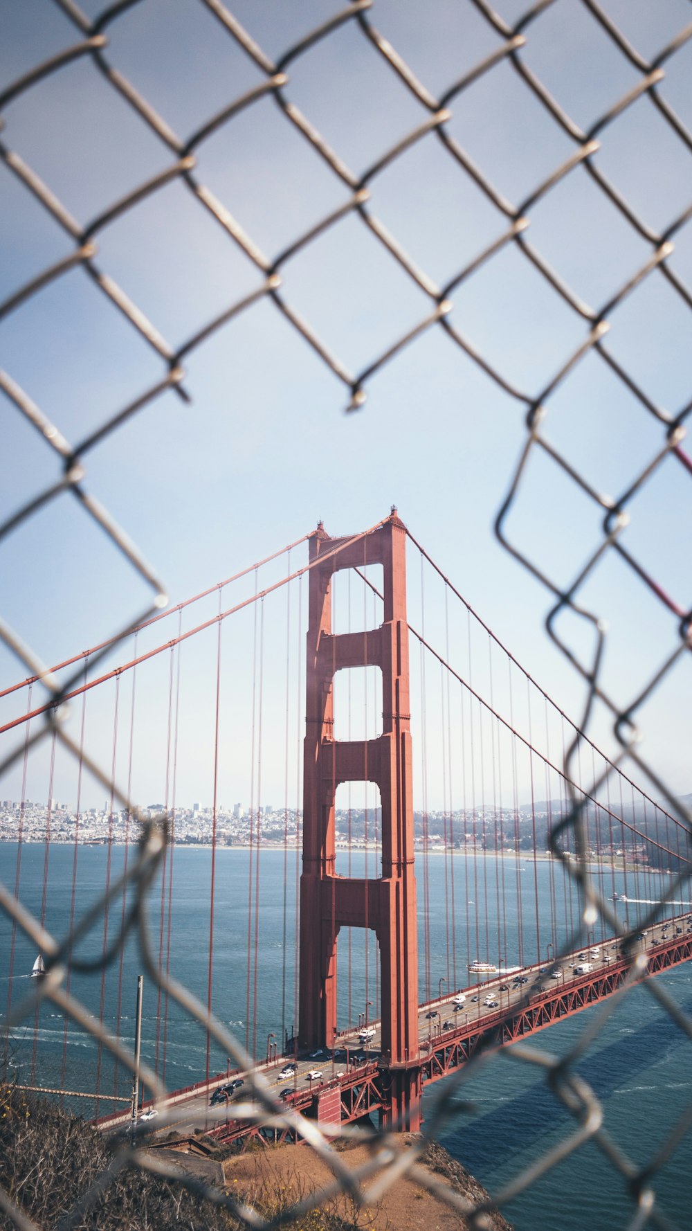 architectural photography of Golden Gate Bridge