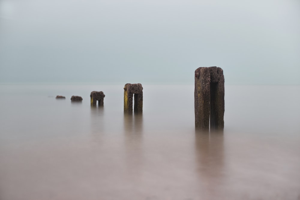 photo of dock ruins