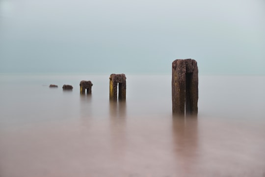 photo of dock ruins in New Romney United Kingdom