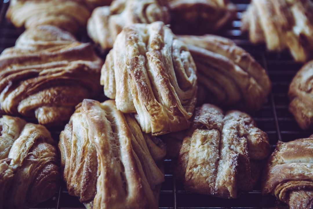 baked pastries, Try to take care of yourself and just try things out. Avoid food from major corporations. This is a germ