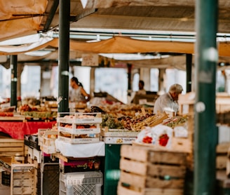 man in fruit market