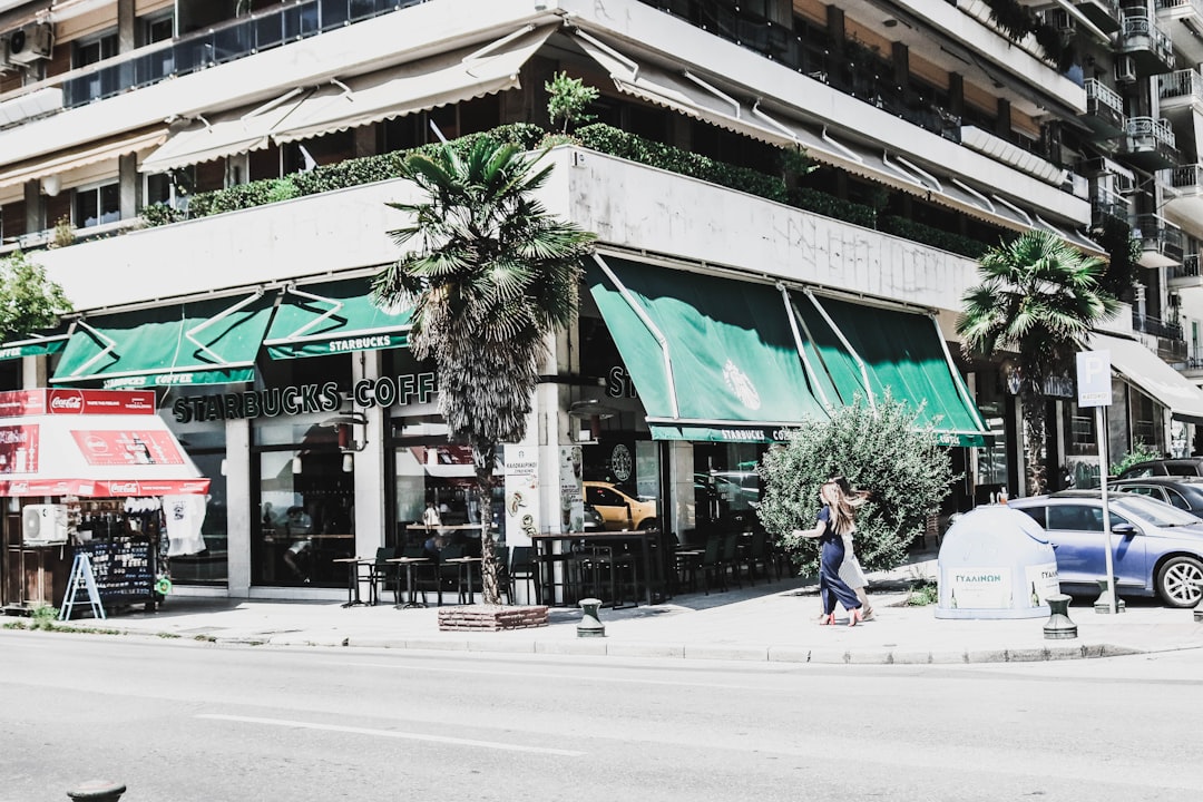 person walking along sidewalk,