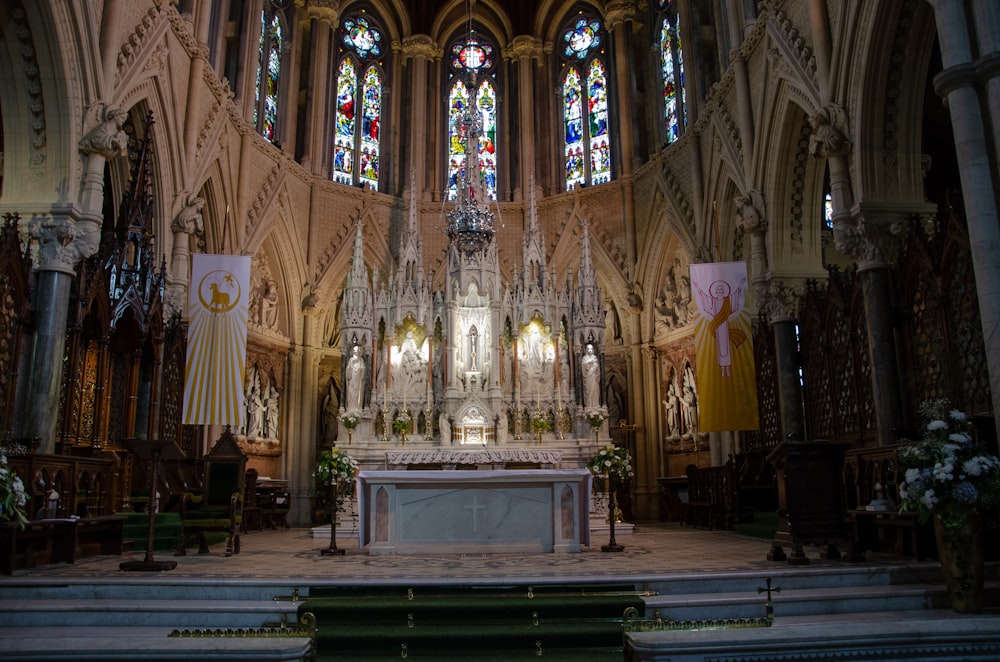 vista interior da catedral