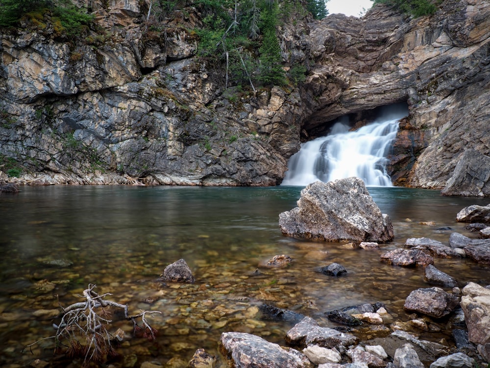 waterfalls